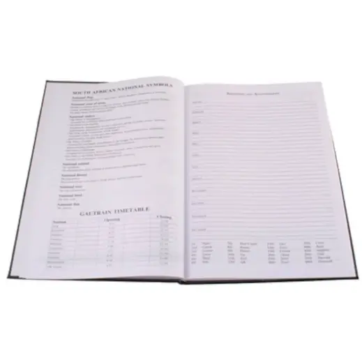 A5 Satin Diary - 2026 Info